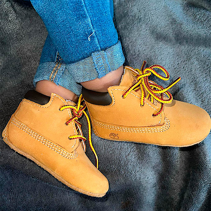 Infant Crib Bootie TBL Wheat ALT10