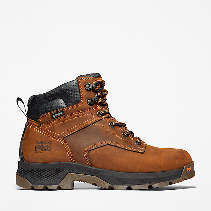 Mens TiTAN EV 6 Waterproof Work Boot TBL Brown HERO