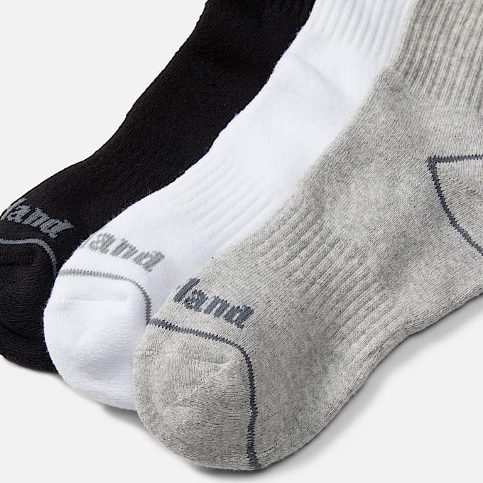 3-Pack Bowden Crew Sock