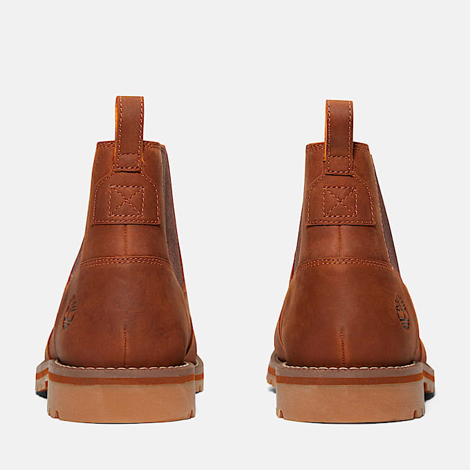 Mens Redwood Falls Chelsea Boot TBL Saddle Brushed FullGrain ALT5