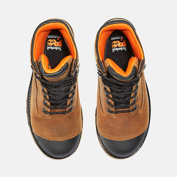 Bota de trabajo impermeable con puntera de material compuesto Boondock 8" para hombre
