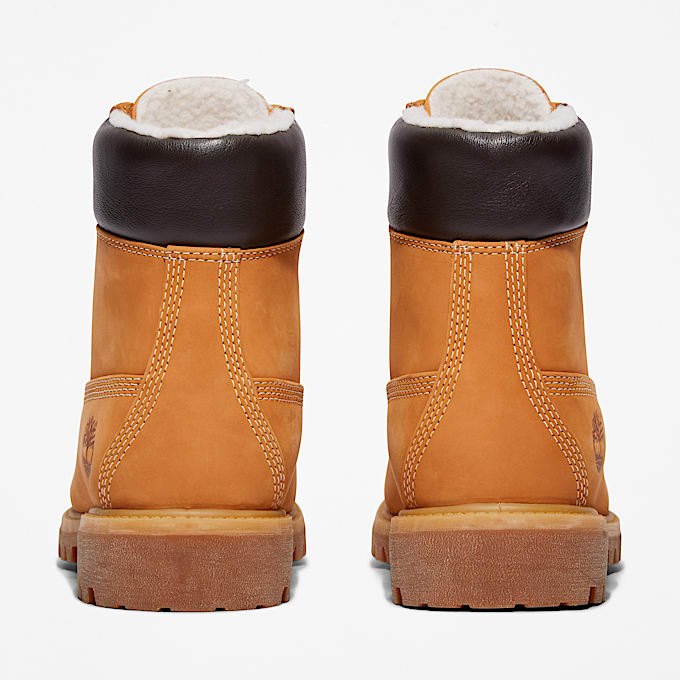 Mens Timberland Premium 6Inch Waterproof WarmLined Boot TBL Wheat ALT5