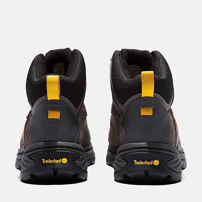 Mens White Ledge Mid Waterproof Hiking Boot TBL Castle Grey ALT5