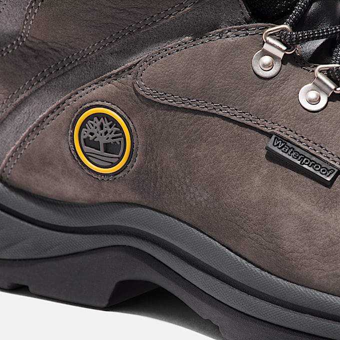 Mens White Ledge Waterproof Hiking Boot TBL Castle Grey ALT7