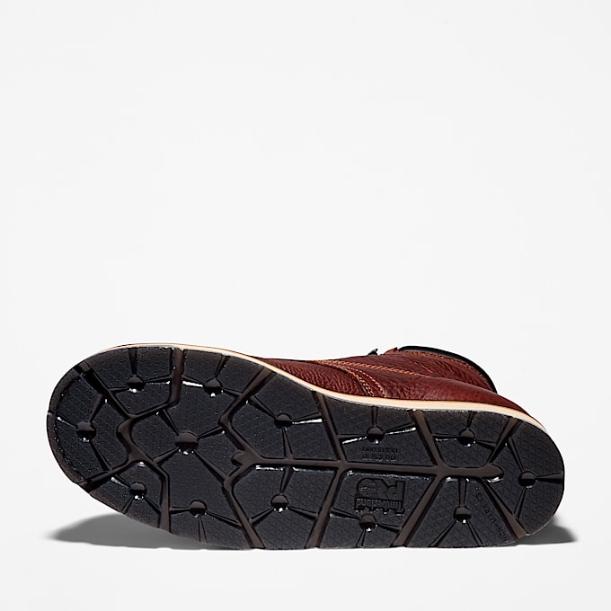 Mens Gridworks 6 Waterproof Work Boot TBL Rancher Brown ALT3