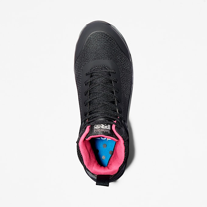 Womens Drivetrain Composite Toe Work Sneaker TBL BlackGrey ALT2