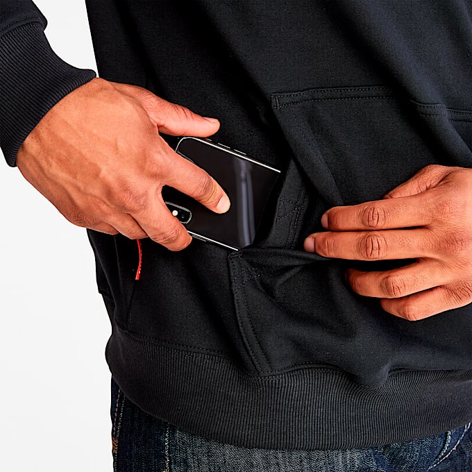 Mens Timberland PRO Hood Honcho FlameResistant Pullover Hoodie TBL Black ALT4