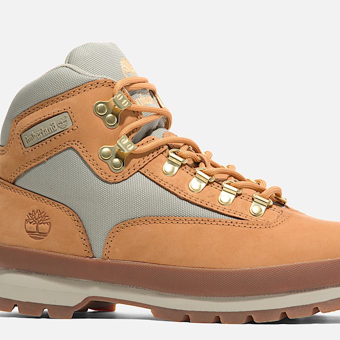 Mens Euro Hiker Mid LaceUp Boot TBL Wheat Nubuck ALT7