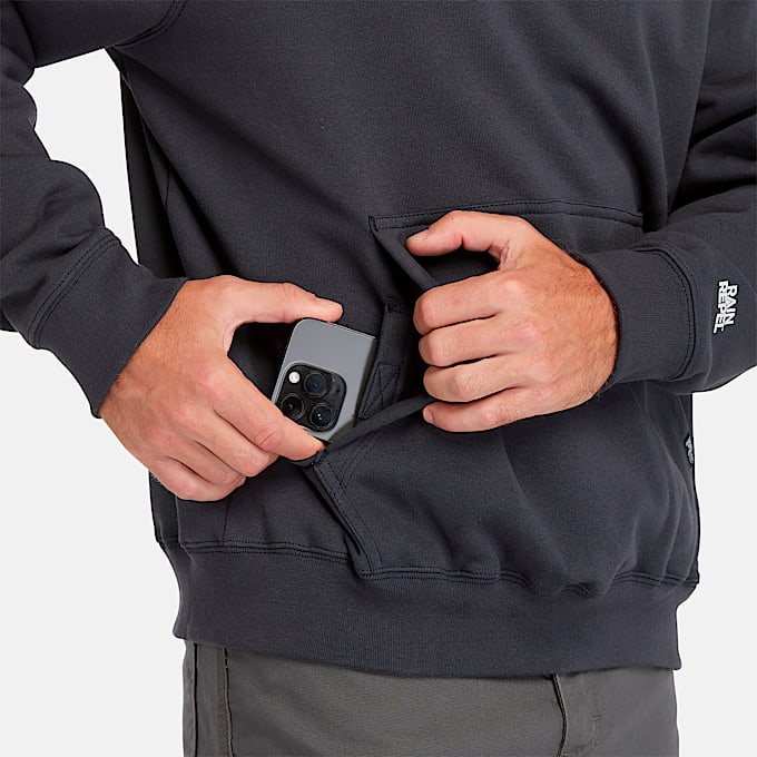 Mens Timberland PRO Hood Honcho Sport Hoodie TBL Dark NavyPRO Yellow ALT3