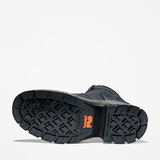 Mens Stockdale 6 Alloy Toe Work Boot TBL Black ALT3