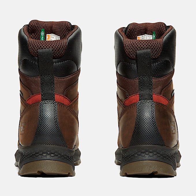 Mens TiTAN EV 8 Composite Toe Waterproof Insulated Work Boot TBL Potting Soil Brown ALT5