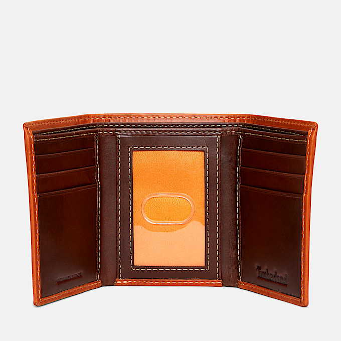 Mens Waxy Pull Up Trifold TBL Cognac ALT1