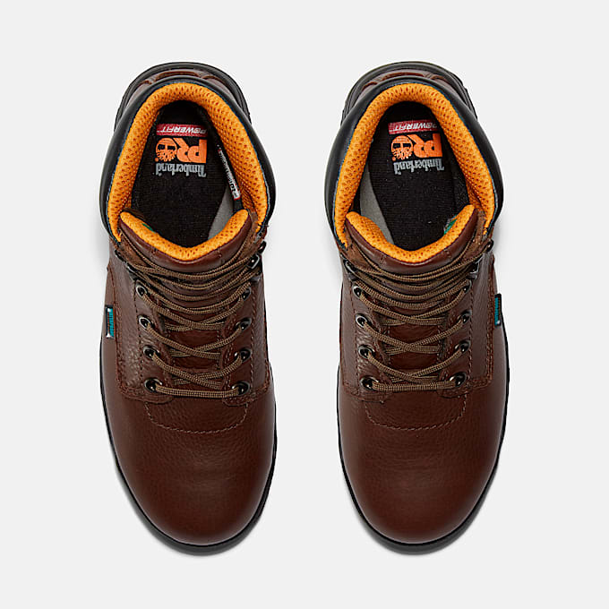 Mens TiTAN 6 Alloy Toe Waterproof Work Boot TBL Brown ALT2