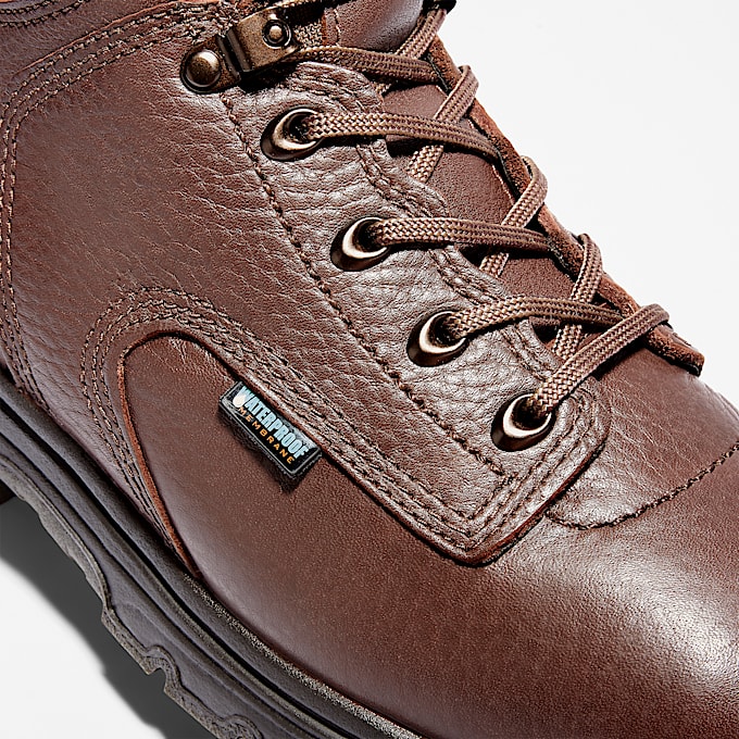 Mens TiTAN 6 Alloy Toe Waterproof Work Boot TBL Brown ALT6