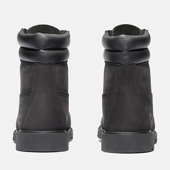Womens Linden Woods 6Inch Waterproof Boot TBL Black ALT5