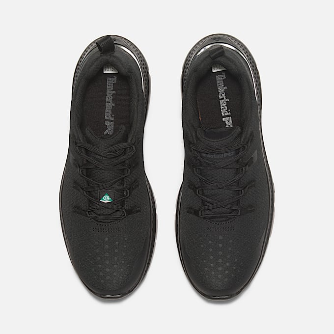 Mens Timberland PRO Intercept SteelToe Work Sneaker TBL Black ALT2