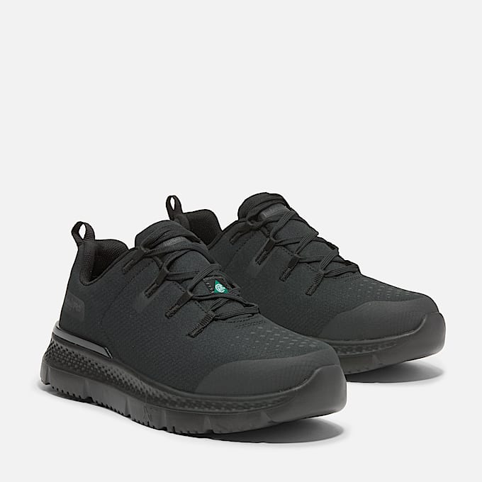 Mens Timberland PRO Intercept SteelToe Work Sneaker TBL Black ALT4