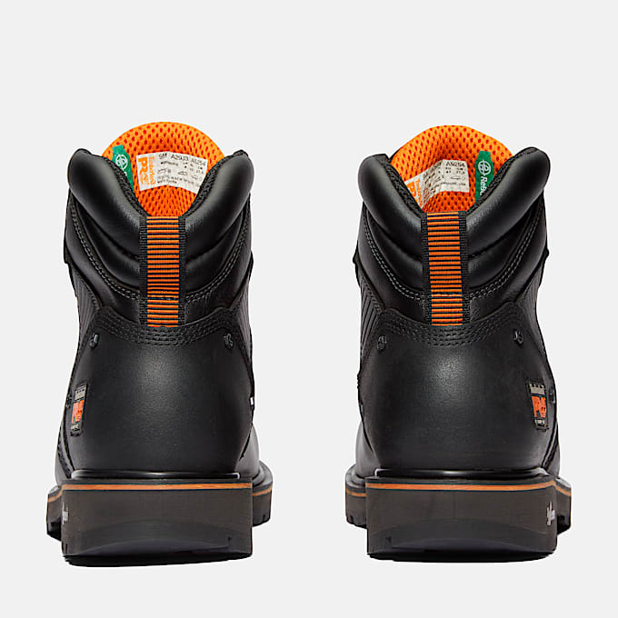 Mens Ballast 6 Composite Toe Work Boot TBL Black FullGrain Leather ALT5