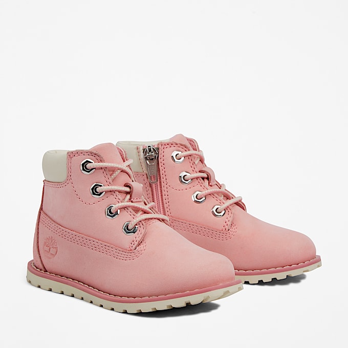Toddler Pokey Pine Boot TBL Light Pink Nubuck ALT4