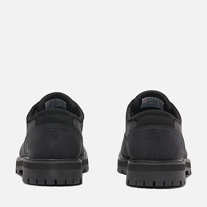 Mens Britton Road Waterproof Shoe TBL Black FullGrain ALT5