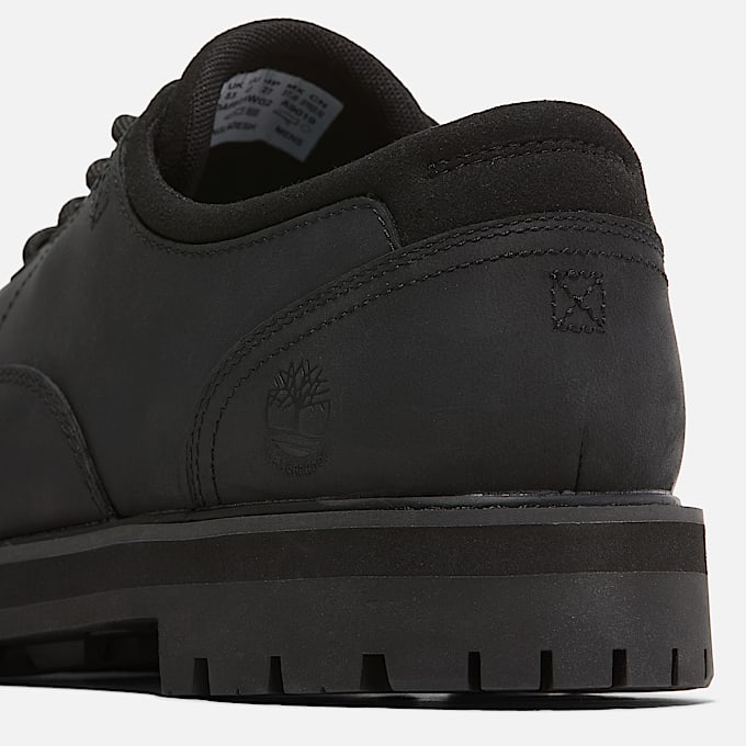 Mens Britton Road Waterproof Shoe TBL Black FullGrain ALT7