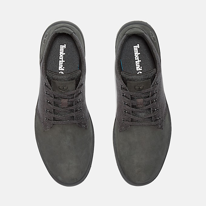 Chukka Davis Square pour hommes TBL Nubuck voile noirNoir ALT2