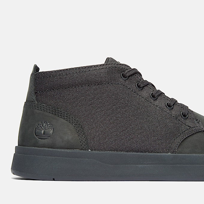 Mens Davis Square Sneaker TBL Black ALT7