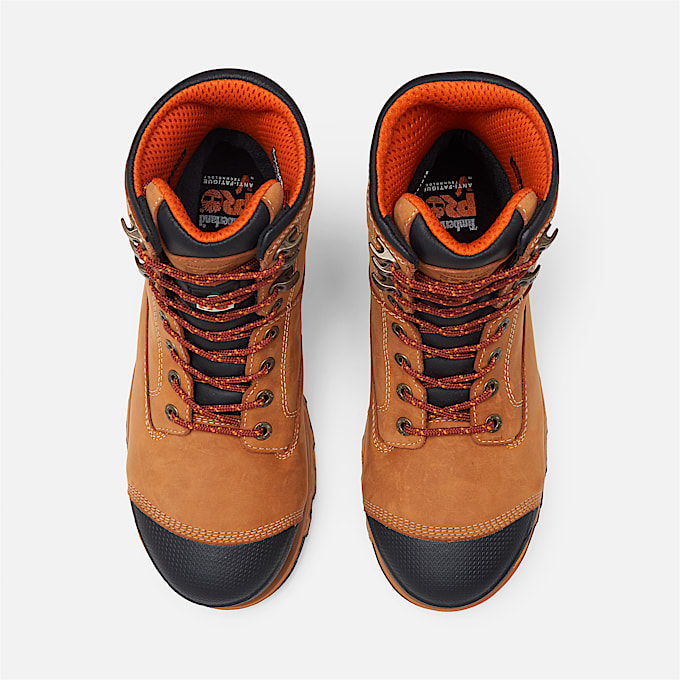 Mens Boondock 8 Composite Toe Waterproof Insulated Work Boot TBL Wheat ALT2