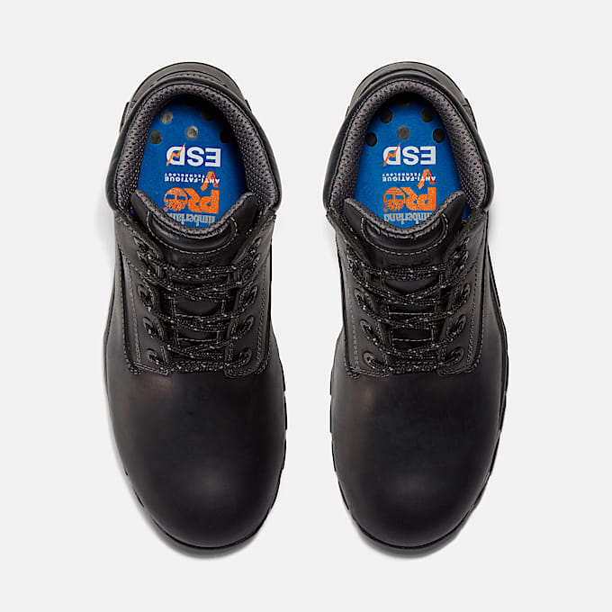 Mens Workstead 6 Composite Toe Work Boot TBL Black ALT2