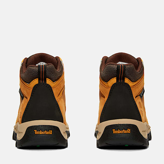 Youth Mt Maddsen Waterproof Mid Hiking Boot TBL Wheat Nubuck ALT5