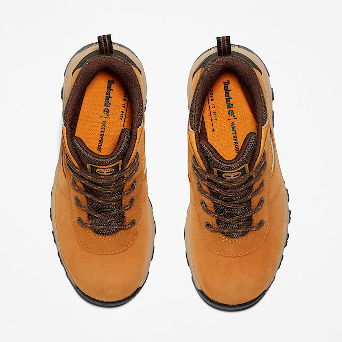Youth Mt Maddsen Waterproof Mid Hiking Boot TBL Wheat Nubuck ALT2