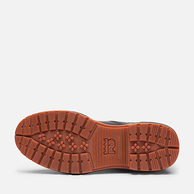 Mens Timberland PRO Montauk 6 Steel Toe Work Boot TBL Black FullGrainTan ALT3