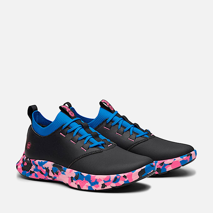 Womens Solace MAX SlipOn Work Sneaker TBL BlackBlue ALT4