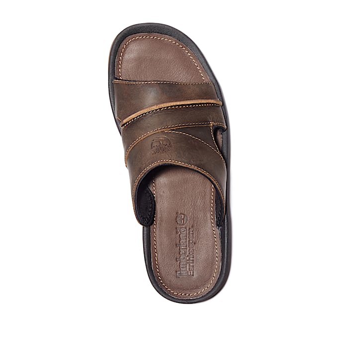 Mens Timberland Originals Slide Sandal TBL Brown ALT1