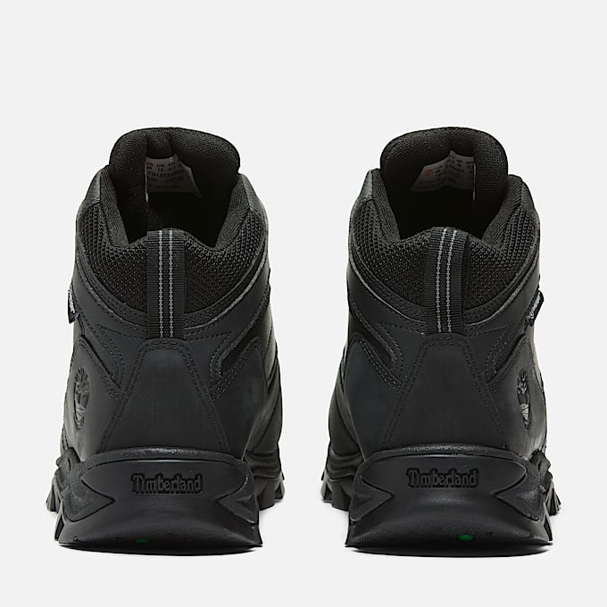 Mens Mt Maddsen Waterproof Mid Hiking Boot TBL Black ALT5