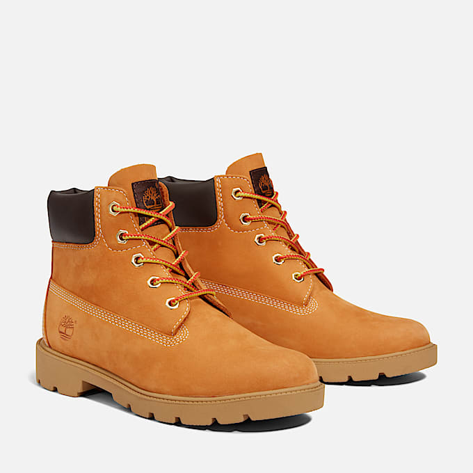 Junior Timberland Classic 6Inch Waterproof Boot TBL Wheat ALT4