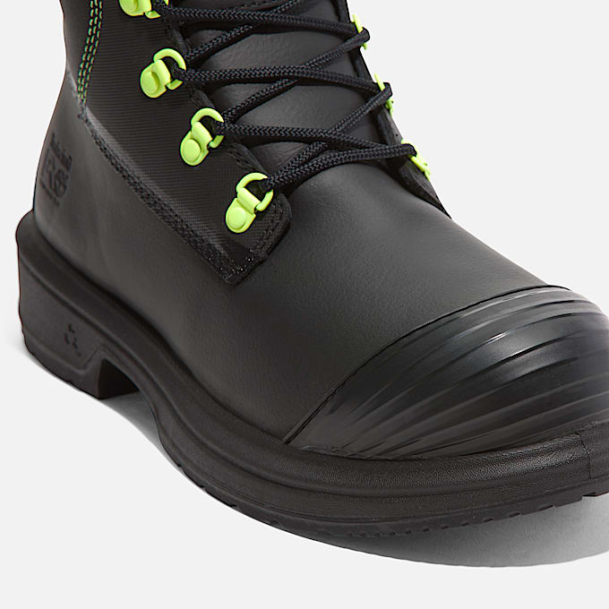 Mens Timberland PRO Grissom 8 Composite Toe Work Boot TBL Black FullGrain ALT7