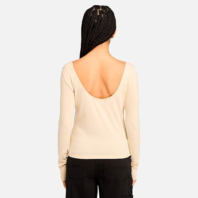 TShirt de manga larga de corte ajustado para mujer TBL Angora ALT9