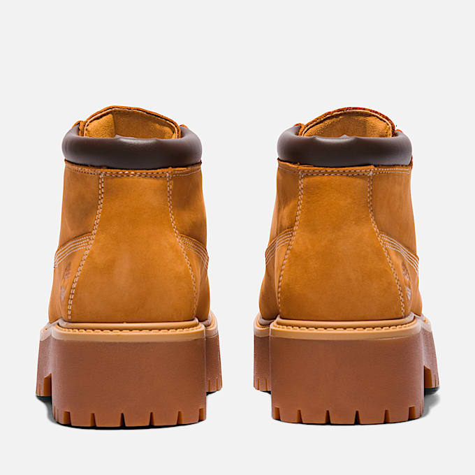 Womens Stone Street Waterproof Platform Chukka TBL Wheat Nubuck ALT5