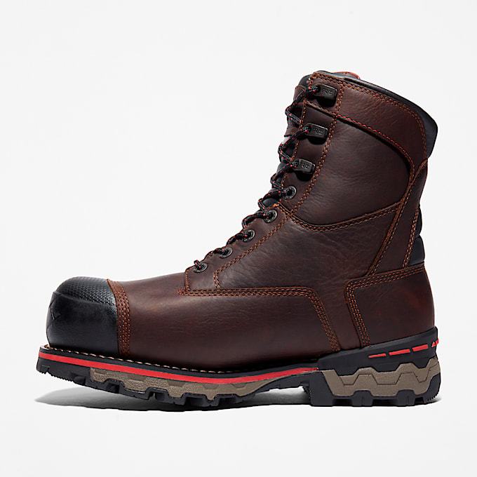 Mens Boondock 8 Composite Toe Waterproof Work Boot TBL Brown ALT6