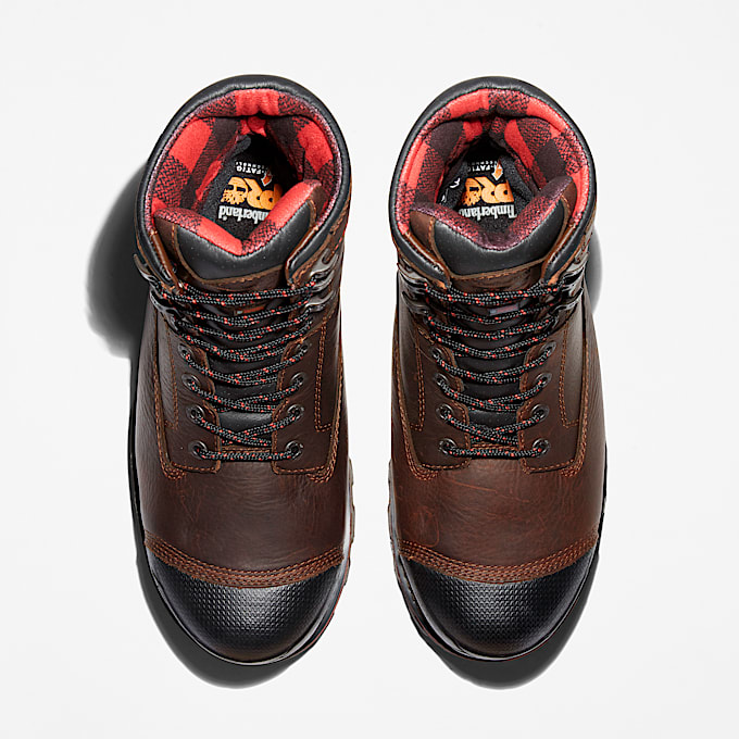 Mens Boondock 8 Composite Toe Waterproof Work Boot TBL Brown ALT2