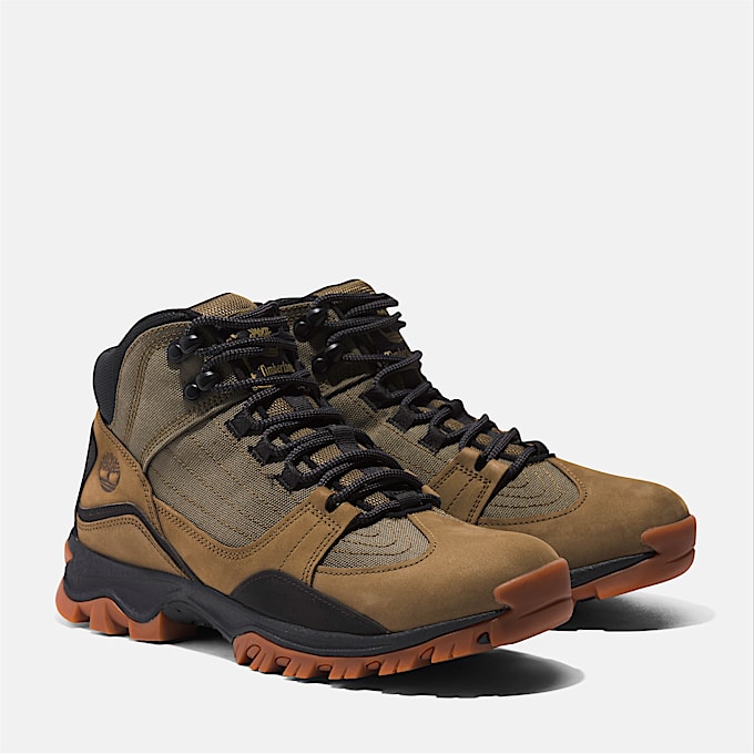 Mens Mt Maddsen Hiking Boot TBL Olive Nubuck ALT4