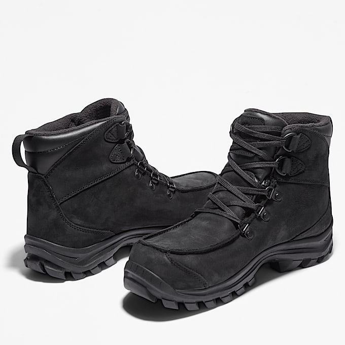 Botas Hiking Chillberg Waterproof para hombre TBL Nobuck negro ALT5