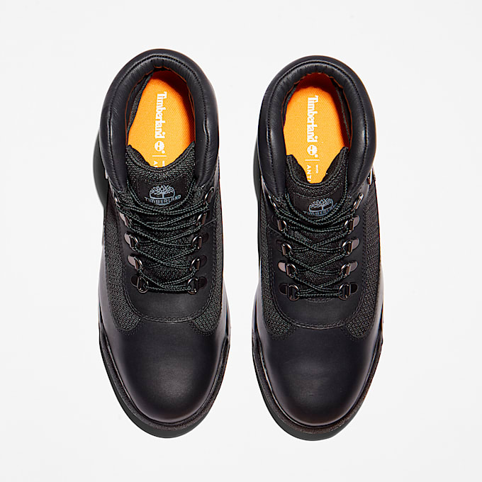 Mens Waterproof Field Boot TBL Black FullGrain ALT2