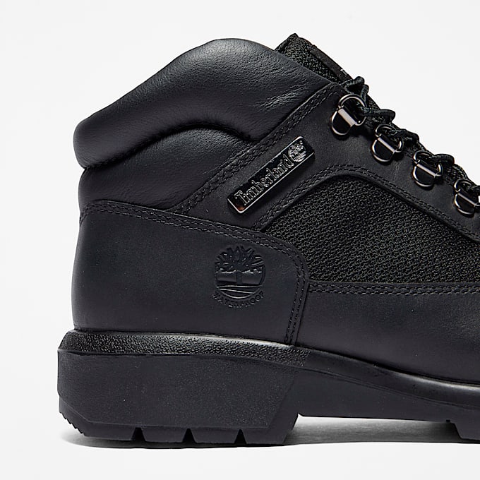 Mens Waterproof Field Boot TBL Black FullGrain ALT7
