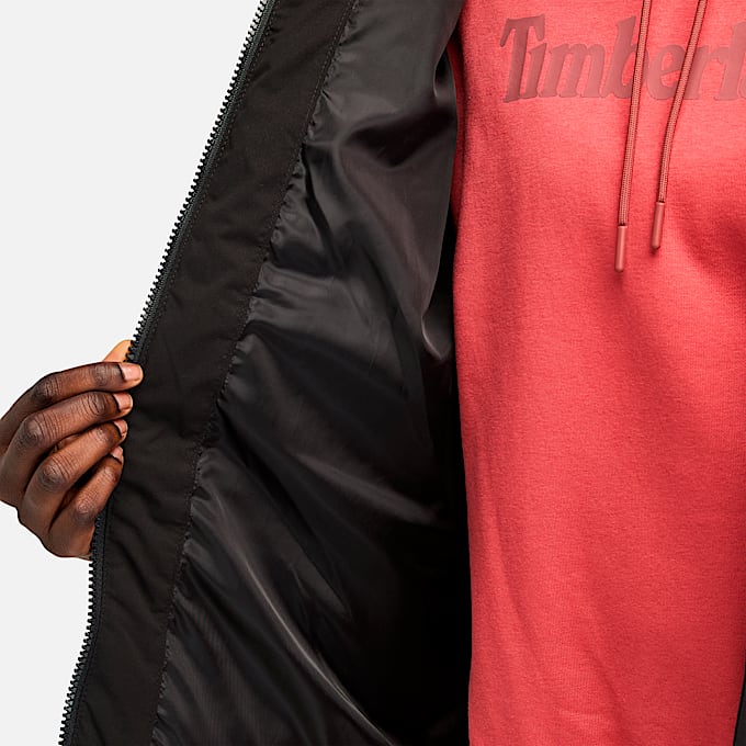 Womens Timberland WaterRepellent Puffer Jacket TBL Black ALT2