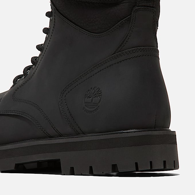 Mens Britton Road Mid LaceUp Waterproof Boot TBL Black FullGrain ALT7