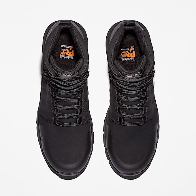 Mens Radius Composite Toe Work Sneaker TBL Black ALT2