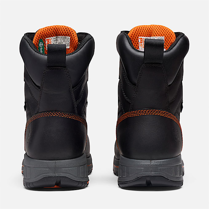 Botte impermable Timberland PRO Endurance HD 8Inch embout en composite avec protecteur MetGuard pour hommes TBL Noir ALT5