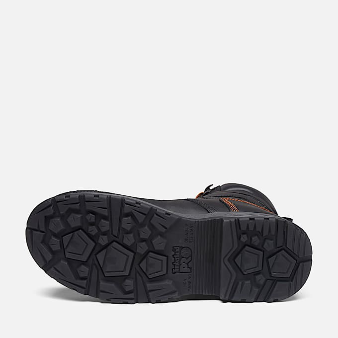 Botte impermable Timberland PRO Endurance HD 8Inch embout en composite avec protecteur MetGuard pour hommes TBL Noir ALT3